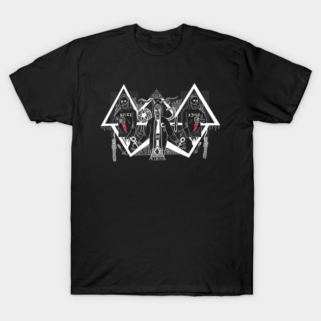 Arts Of BLVCK SCVLE T-Shirt by WildBrownies